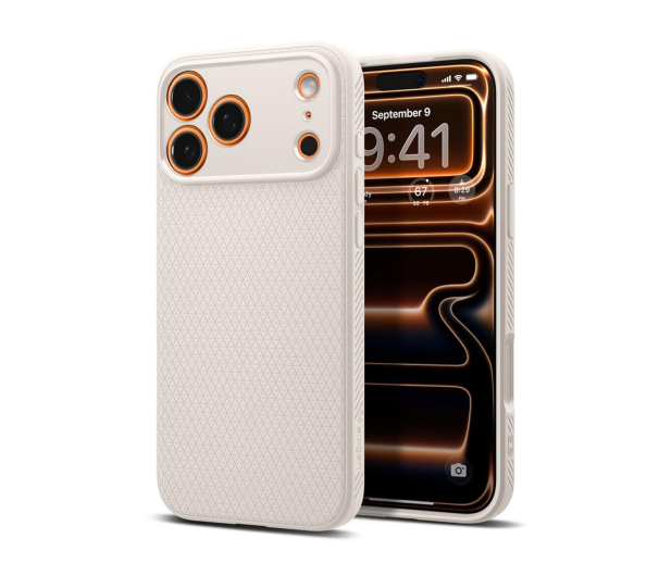 SPIGEN Liquid Air do Iphone 17 Pro Max Natural Titanium 8800283314007 - 1359830 - zdjęcie